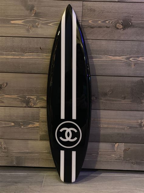 chanel surfboard wall art|Chanel surfboard for sale.